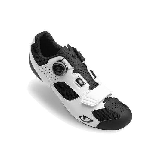 Giro Trans (Boa) Road Cycling Shoes 2019: White/Black 41