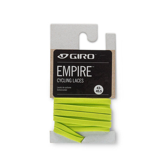 Giro Empire Cycling Shoe Laces: Puke Green 39-42.5 127Cm