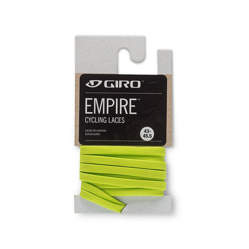 Giro Empire Cycling Shoe Laces: Puke Green 43-45.5 132Cm