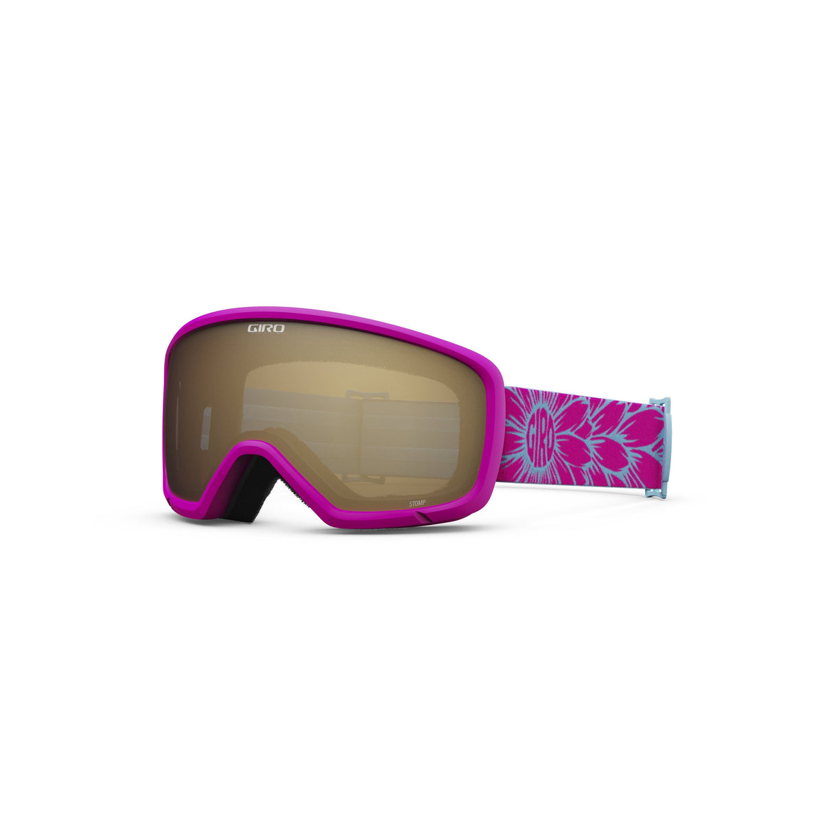 Giro Stomp Ar40 Snow Goggle 2024: Pink Bloom - Ar40  Lenses