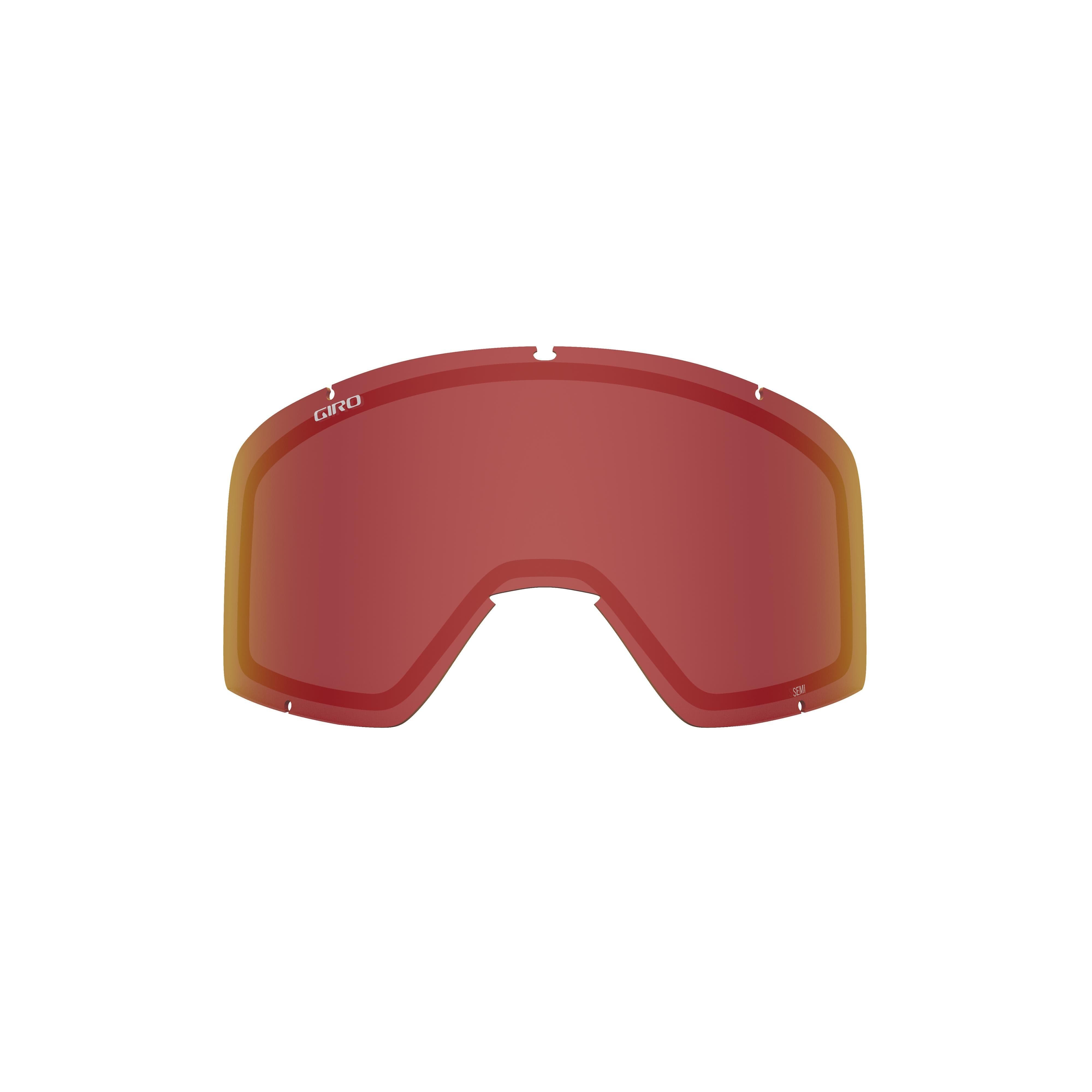 Giro Semi/Dylan Snow Goggle Lens: Amber Scarlet Cat2 40%