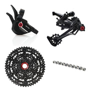 BOX MTB Box Two P9 X-Wide Multi Shift Groupset Black 9sp