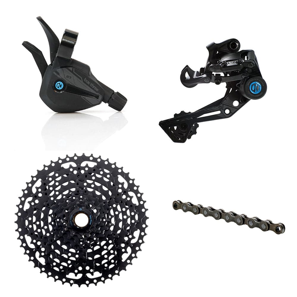 BOX MTB Box Three P9 Wide Single Shift E-Bike Groupset Black 9sp