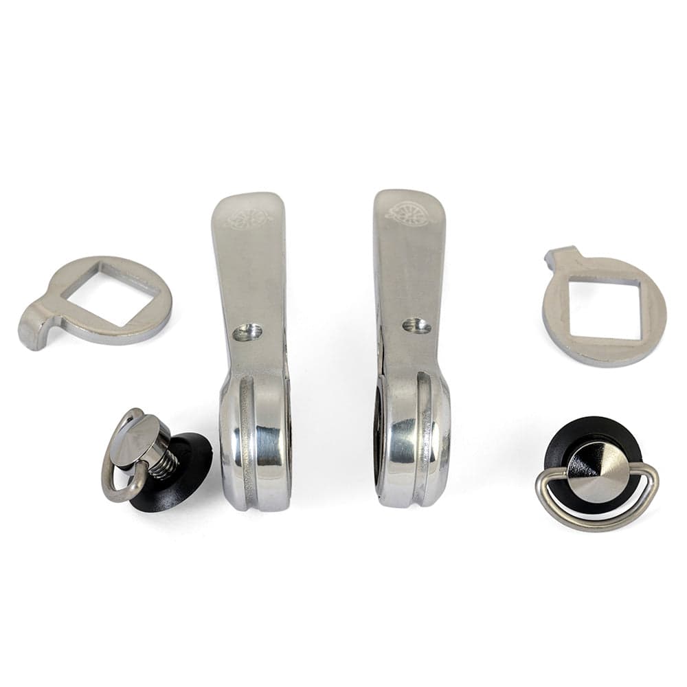 Dia-Compe Downtube Shift Levers Silver Friction