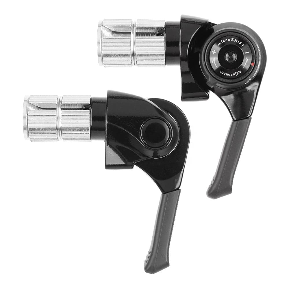 MicroSHIFT MT Bar End Shifters Black 10sp MTB