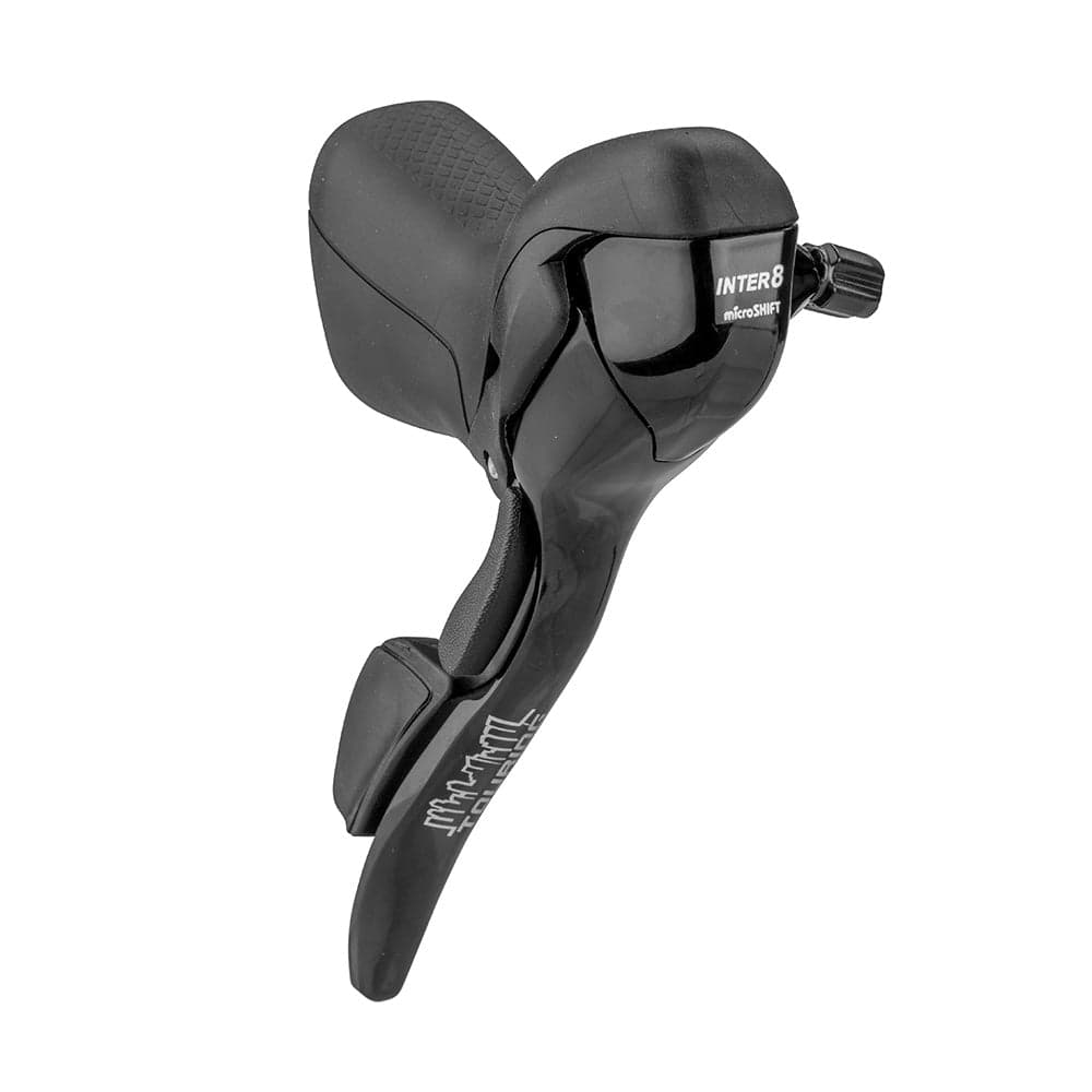 MicroSHIFT Drop Bar Shifter for Shimano Hub Gears Black 8sp IGH