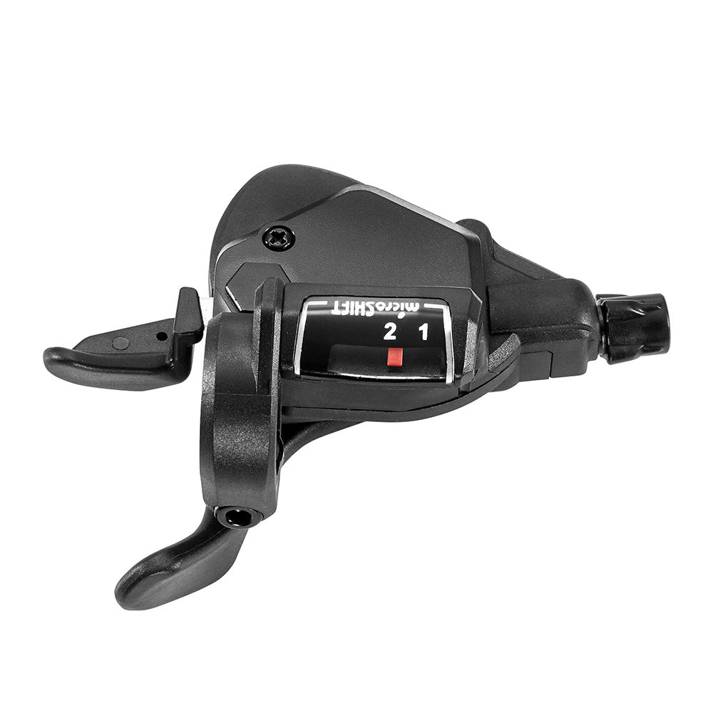 MicroSHIFT TS39 Thumb Tap Shifters Black 2sp – BikeParts.co.uk