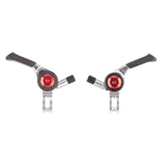 MicroSHIFT Thumb Shifters for Shimano Road Grey 11sp Road
