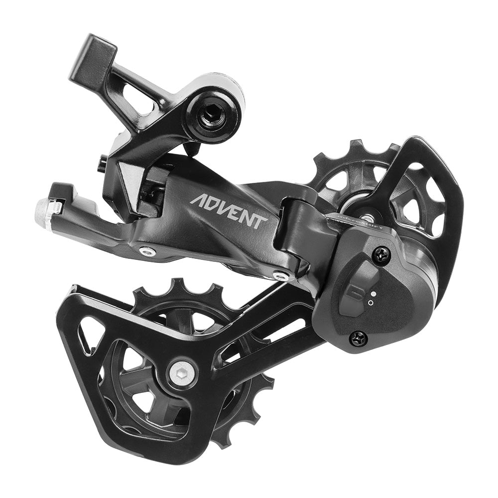 MicroSHIFT ADVENT Clutch Rear Derailleurs - 9 Speed Black 9sp