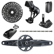 Sram Gx Eagle Axs Dub Groupset - 10-50T - Includes: Rear Der & Battery, Trigger Shifter Wclamp, Crankset Dub 12S 170/175 Boost Wdm 32T Xsync2 Chainring, Gx Eagle Chain, Cassette Xg-1275 10-50T, Charger/Cord, Chaingap Gauge 2022:  175Mm
