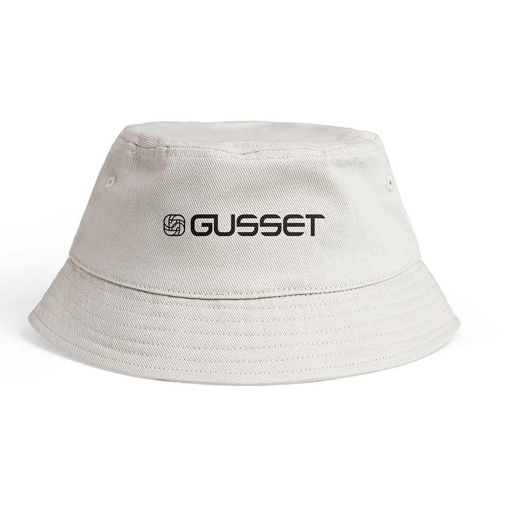 Gusset Components Bucket Hat White One Size