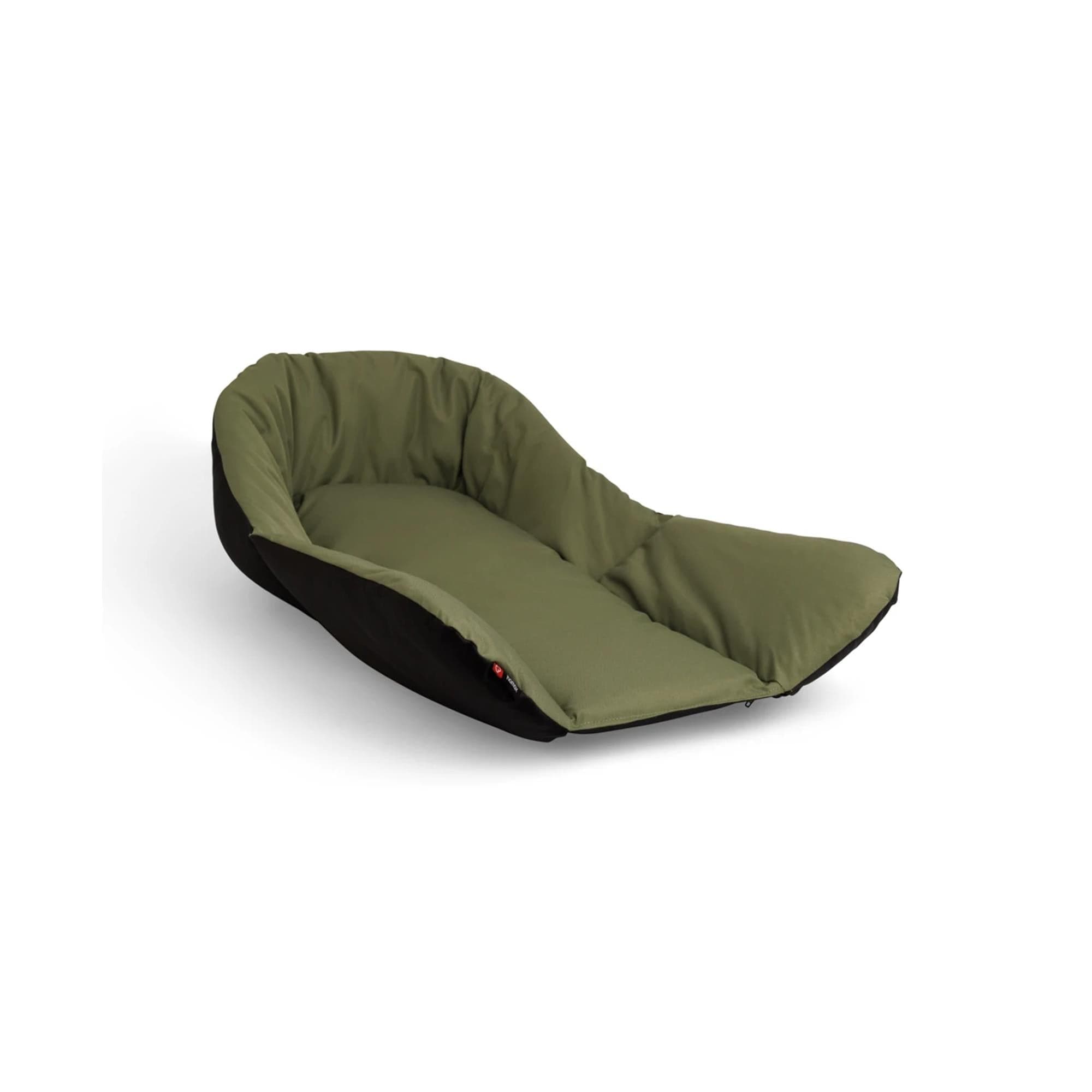 Hamax Pluto Dog Bed Medium: GREEN/BLACK MEDIUM