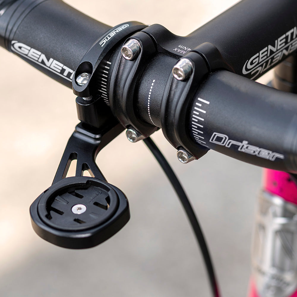 Genetic GPS handlebar bracket Black 31.8mm