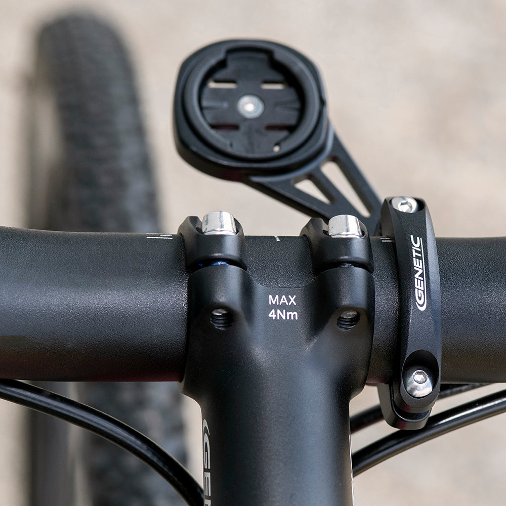 Genetic GPS handlebar bracket Black 31.8mm