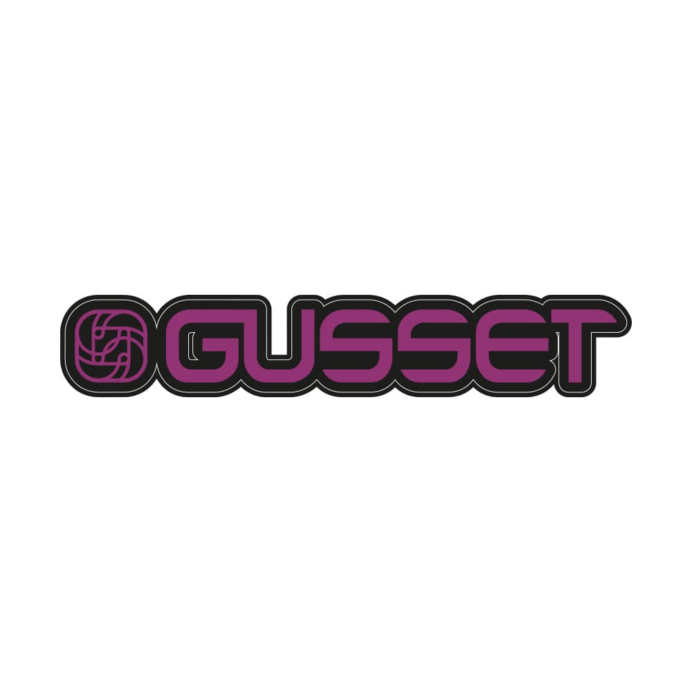 Gusset Components S2 Handlebar Decals Grape One