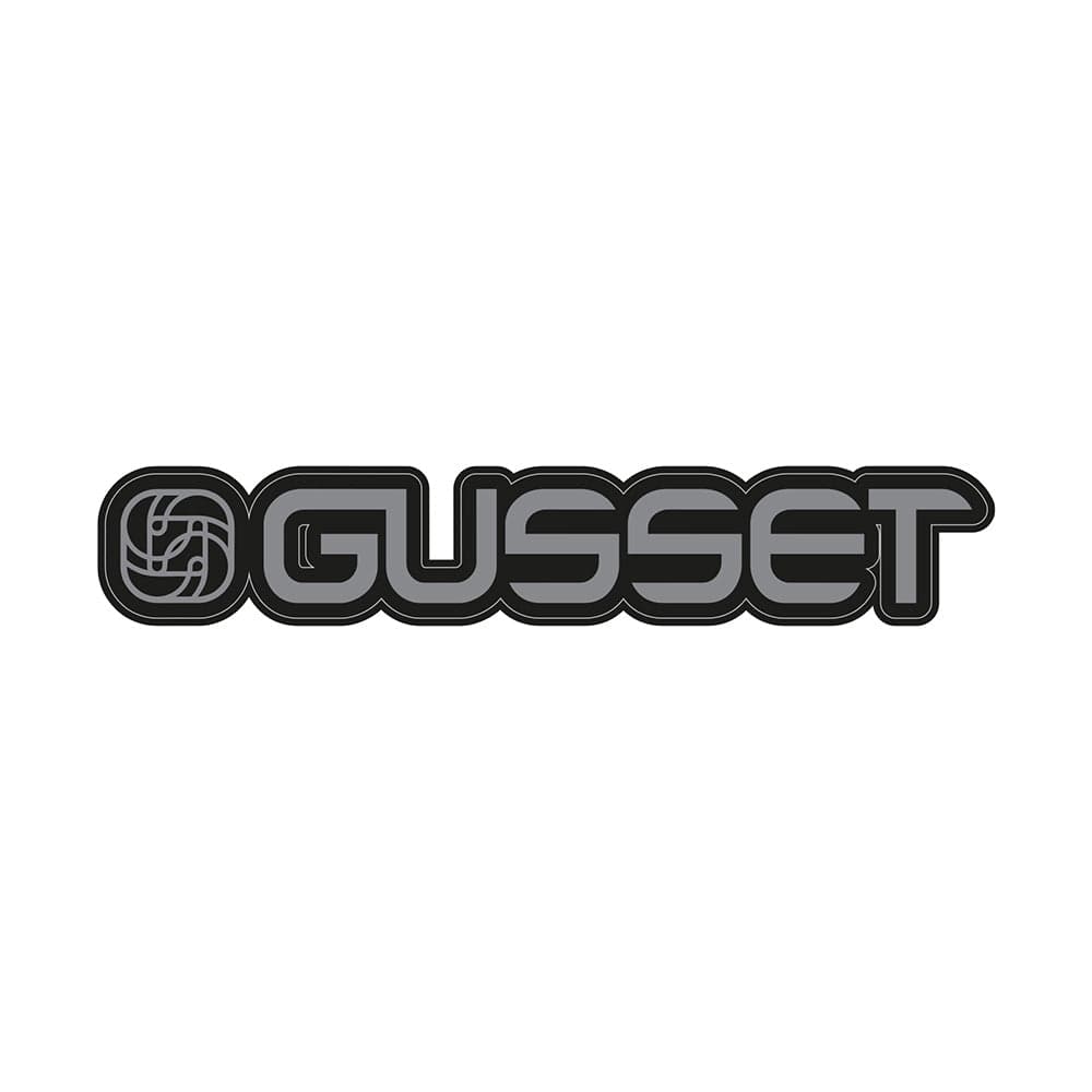 Gusset Components S2 Handlebar Decals Grey One