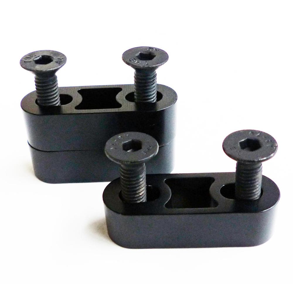 Redshift Sports Extension Riser Kit for QR Aerobars Black