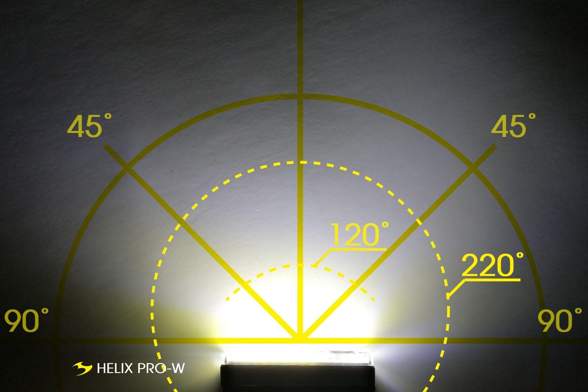 Moon Helix Pro-W (250lm) Front Bicycle Light