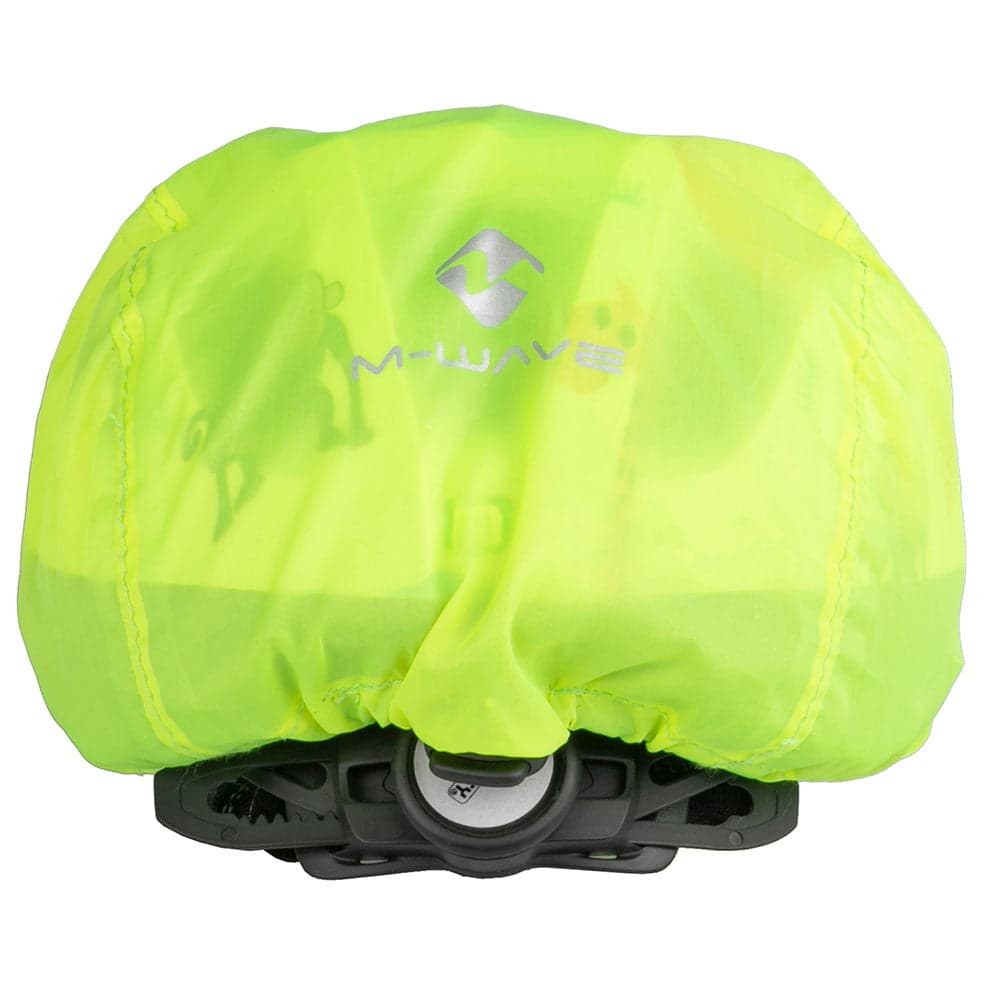 M-Wave Kids Hi-Viz Helmet Cover Yellow XS/S