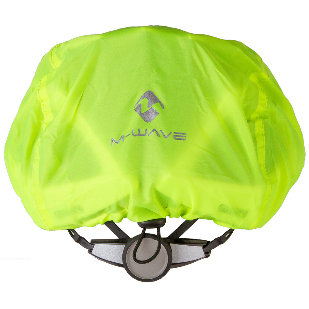 M-Wave Hi-Viz Adult Helmet Cover Yellow Adult