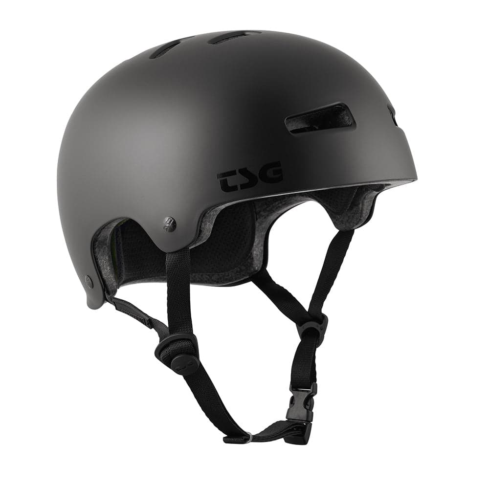 TSG Evolution Helmet Satin Dark Black Lg/XL