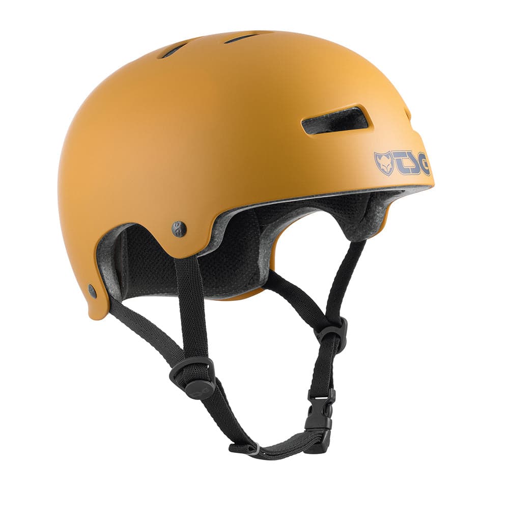 TSG Evolution Helmet Satin Yellow Ochre Sm/Md