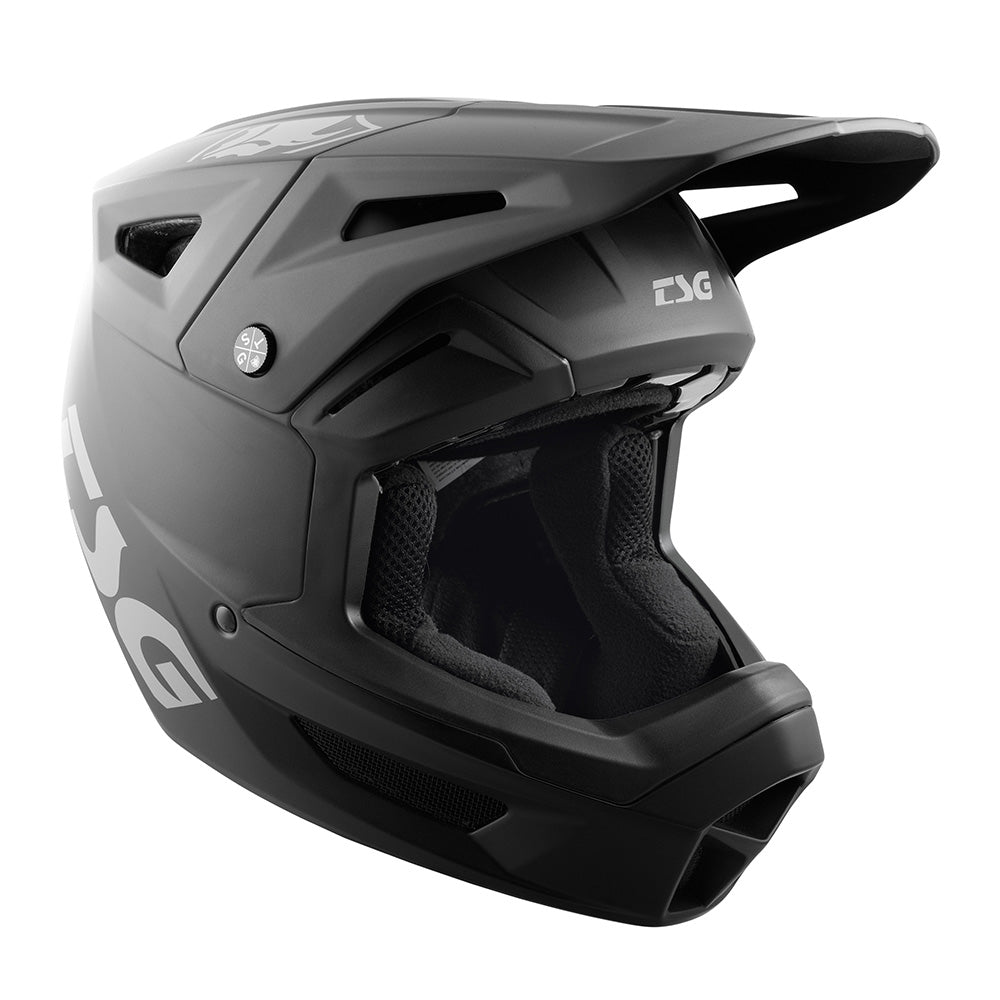 TSG Sentinel Full Face Helmet Satin Black Sm