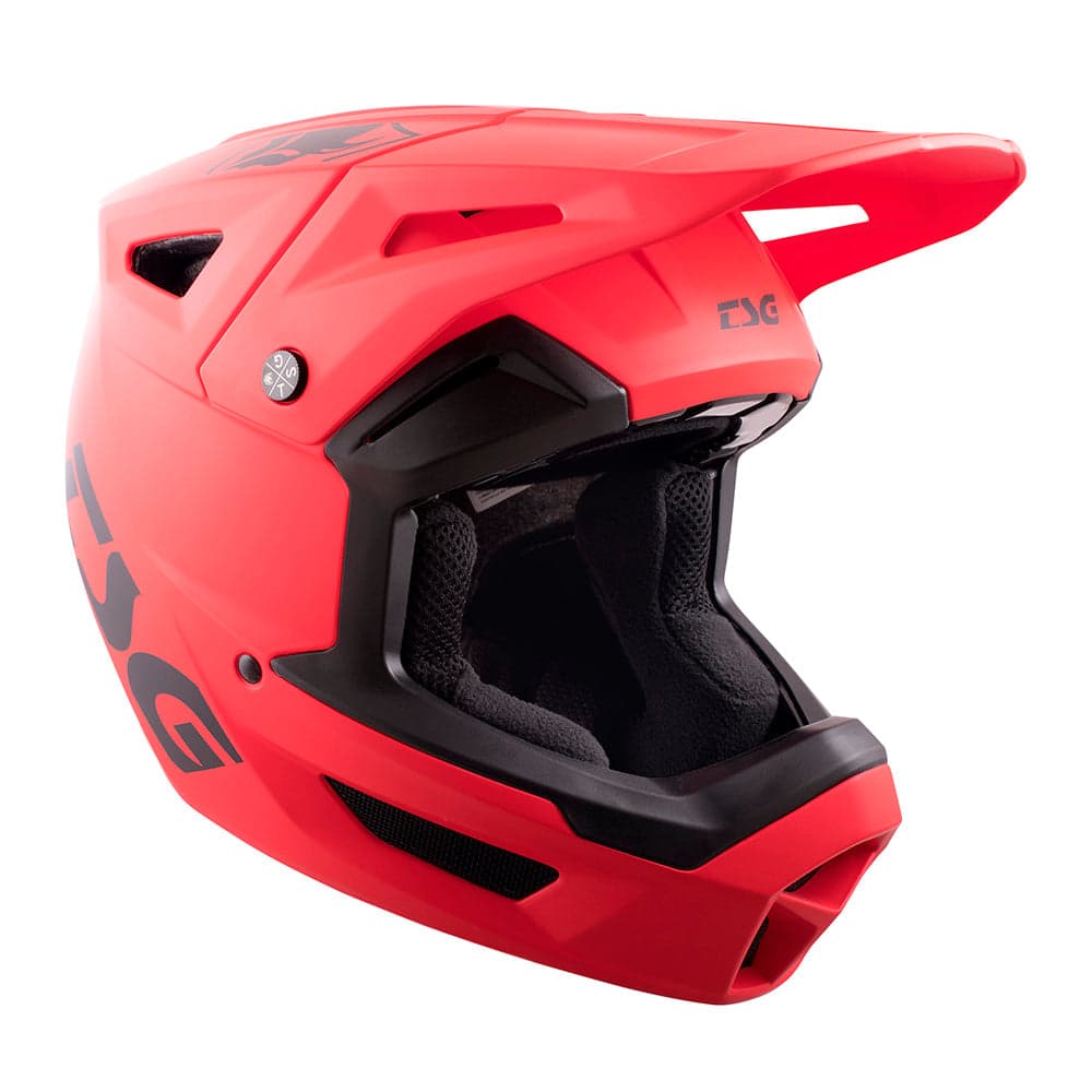 TSG Sentinel Full Face Helmet Satin Red Md