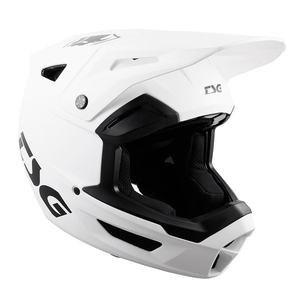 TSG Sentinel Full Face Helmet Satin White Md
