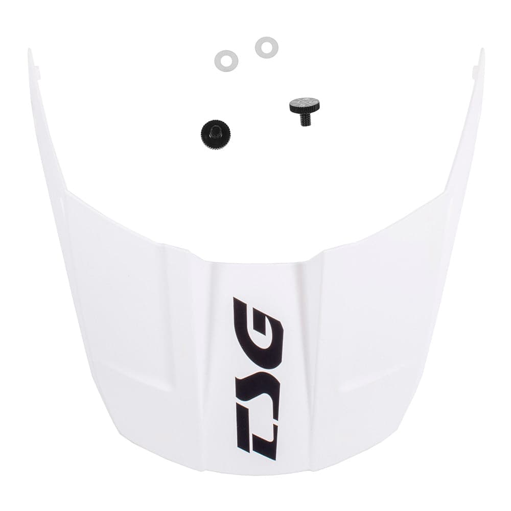TSG Sentinel Visor Satin White One SIze