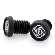 Gusset Grips BMX Push-In plugs Black