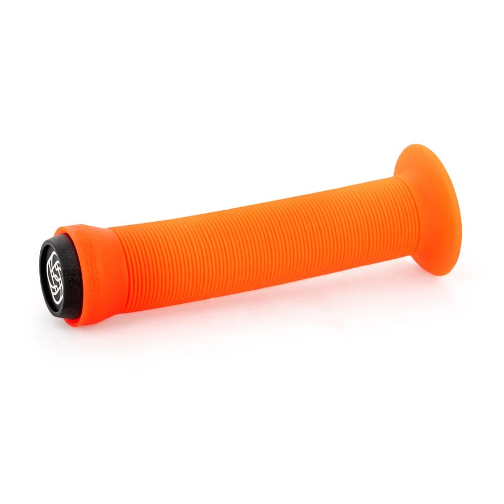 Gusset Grips Sleeper Flanged Grips Orange 147mm