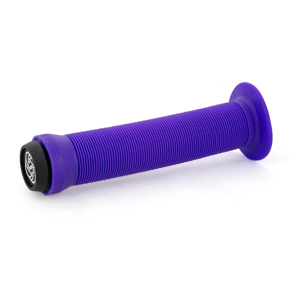 Gusset Grips Sleeper Flanged Grips Purple 147mm