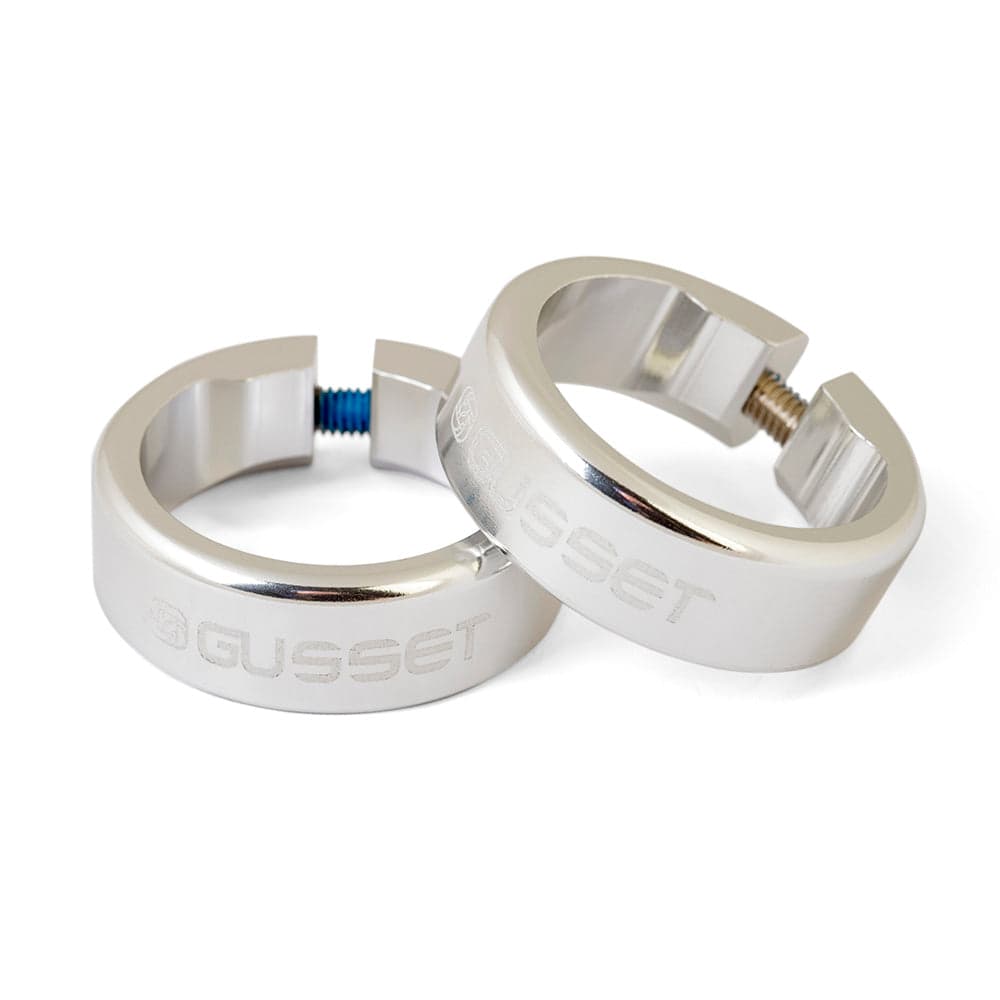 Gusset Grips Lock Clamps - Silver Silver