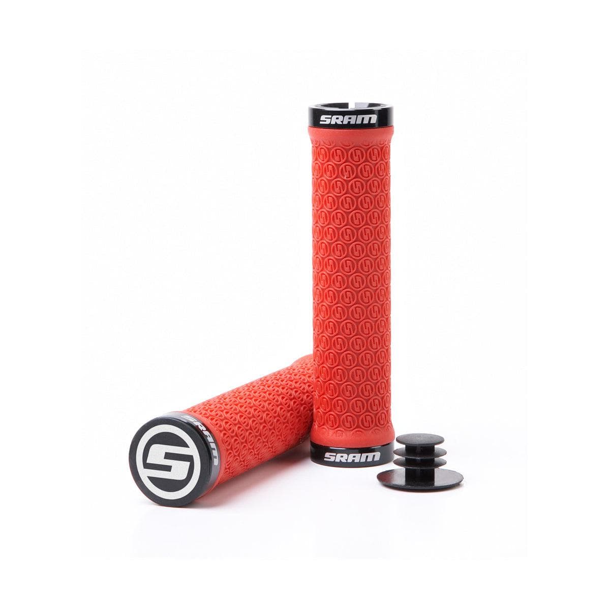 Sram Locking Grips W/ 2 Clamps & End Plugs