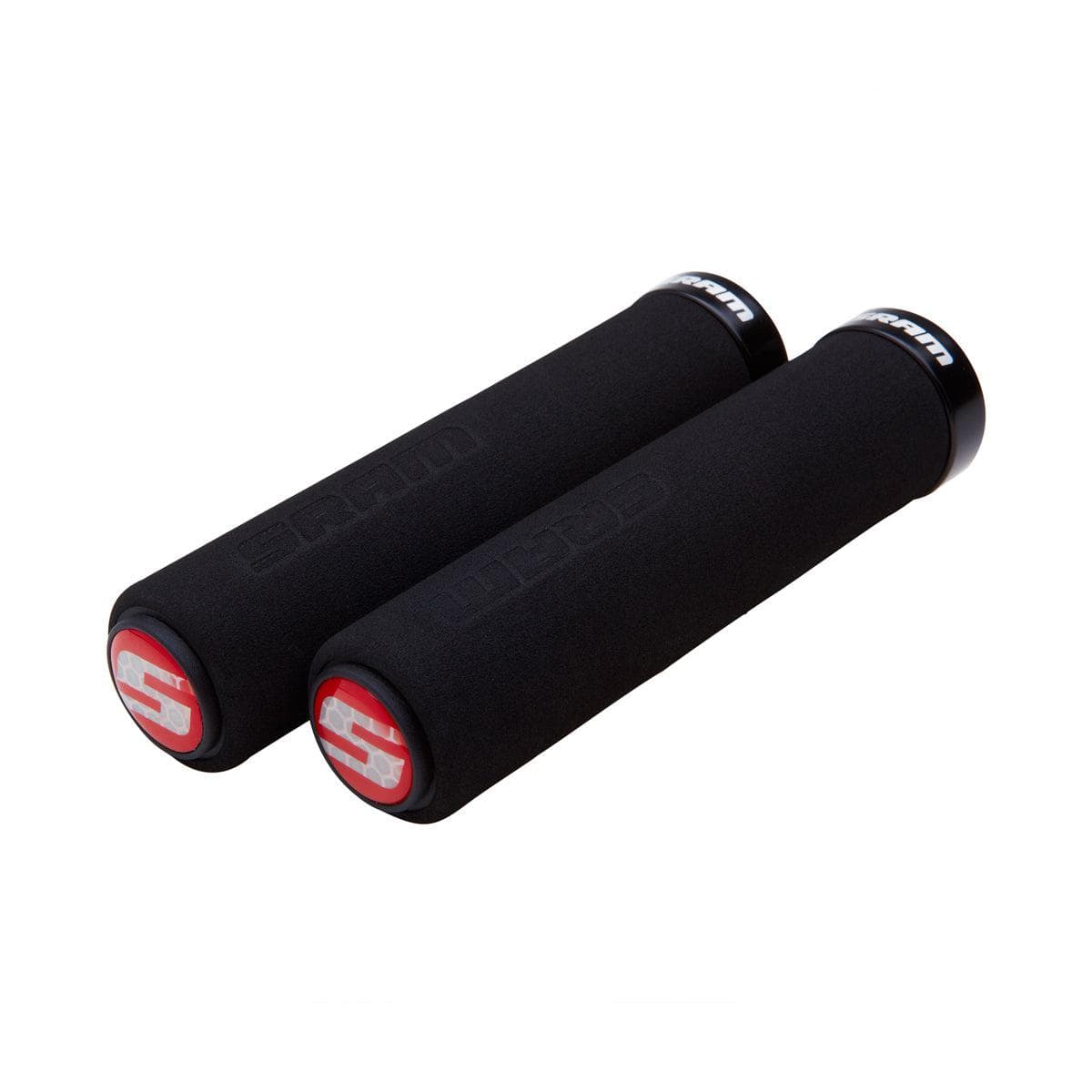 Sram Locking Grips Foam 129mm With Single Clamp and End Plugs