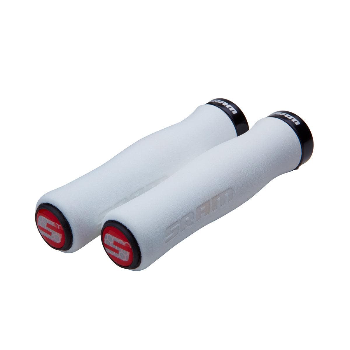 Sram Locking Grips Contour Foam 129mm With Clamps and End Plugs