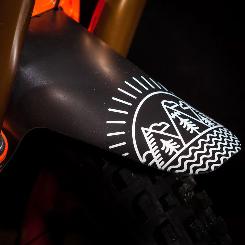 HKT - 35Bikes Simple Life Front Mudguard - Blue