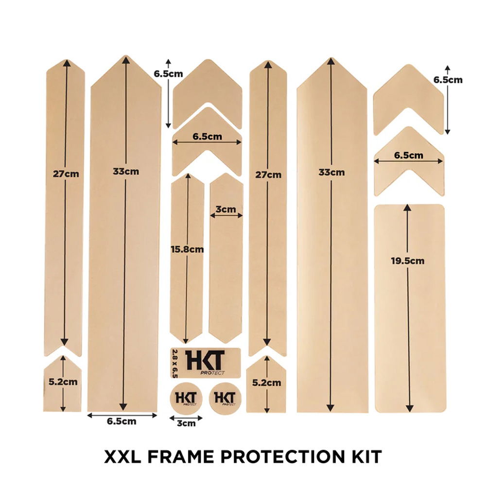 HKT - Plus FRAME PROTECTION KIT MATTE CONTOUR, BLK,