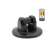 Hiplok A1000 Wall & Ground Anchor: BLACK