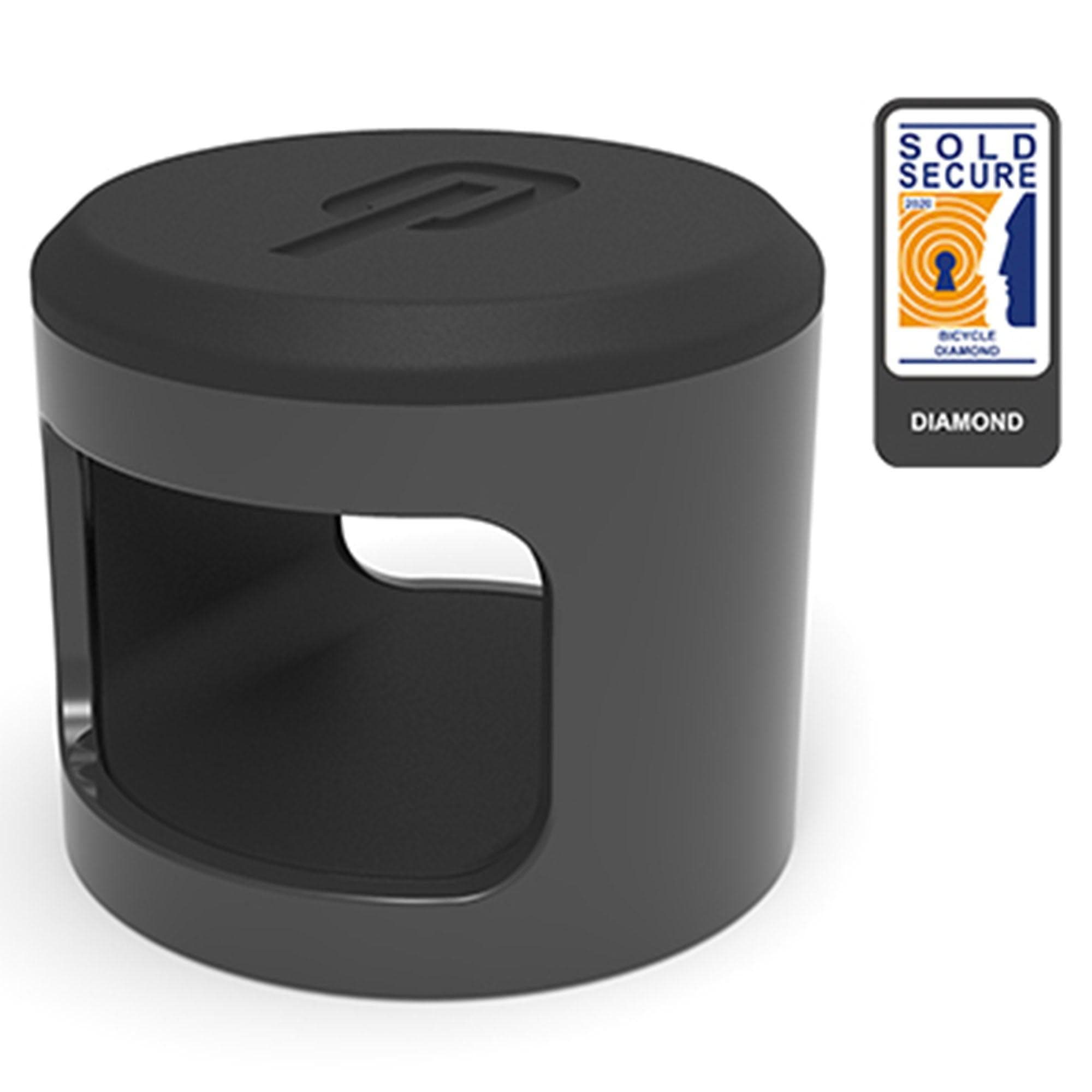 Hiplok Ankr Ground & Wall Anchor: Black