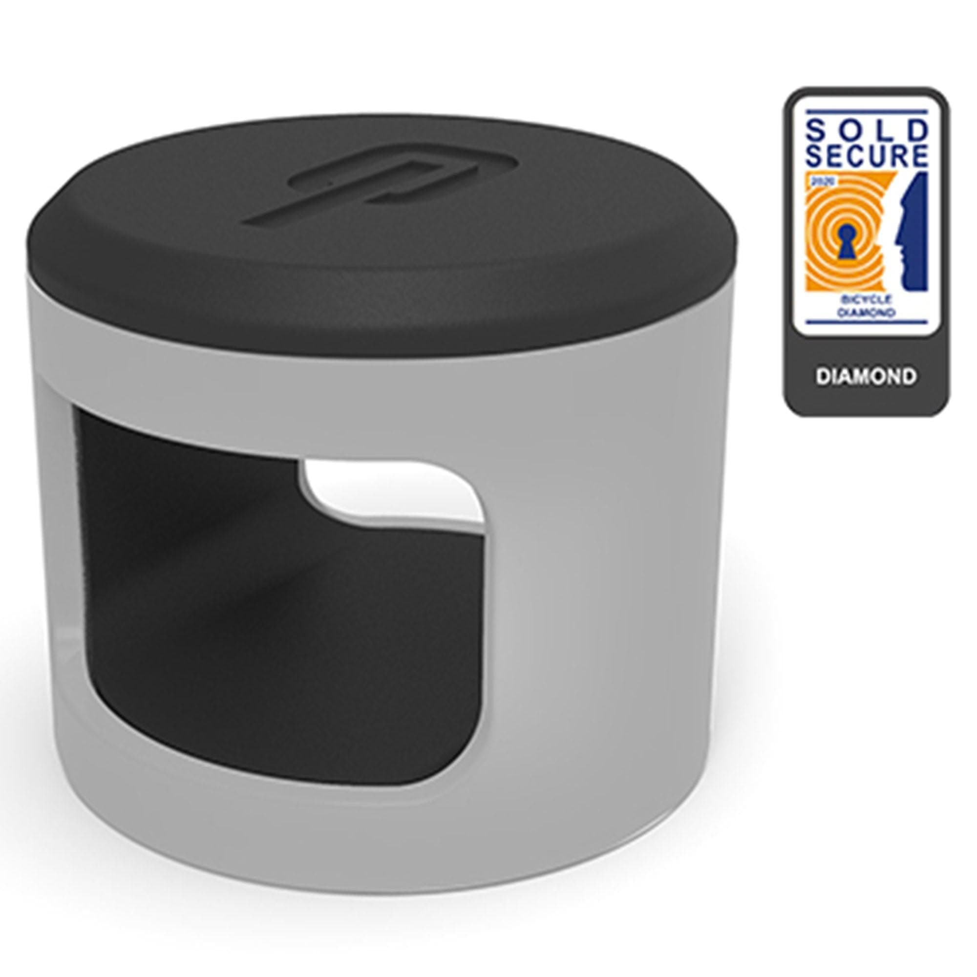 Hiplok Ankr Ground & Wall Anchor: Light Grey