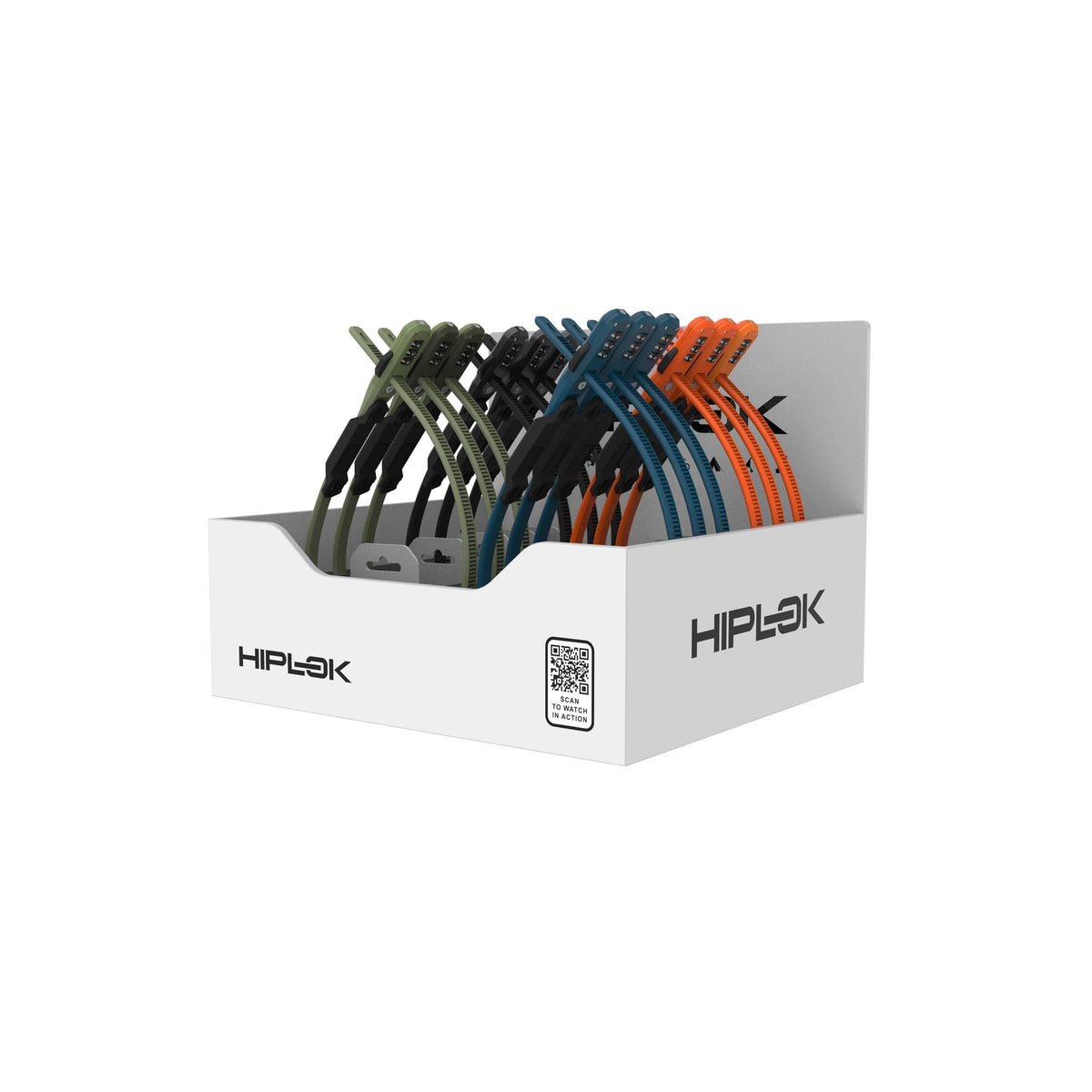 HIPLOK ZLOK Combo With Bracket MultiBox (3 of each colour): MULTIPLE COLOURS