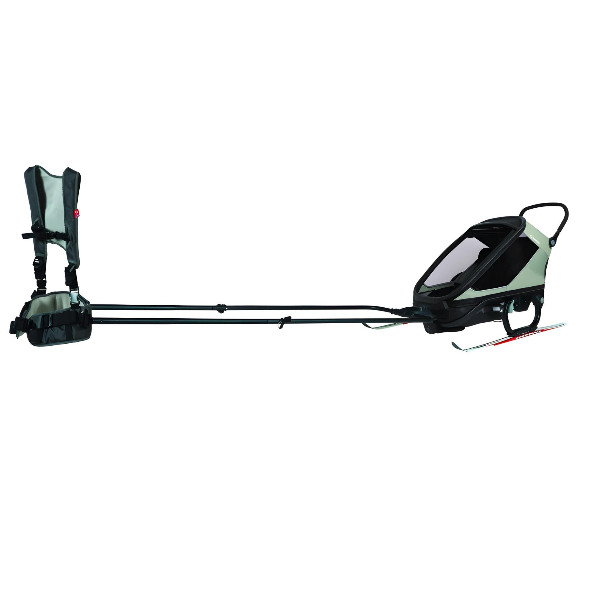 Hamax Outback Next Ski Set : BLACK