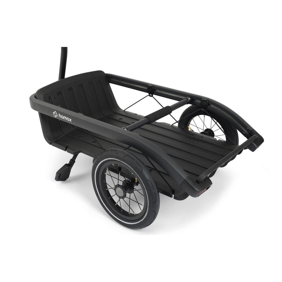 Hamax Venture Cargo Bicycle Trailer: BLACK
