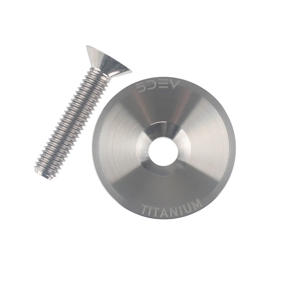 5Dev Titanium Headset Topcap  Natural