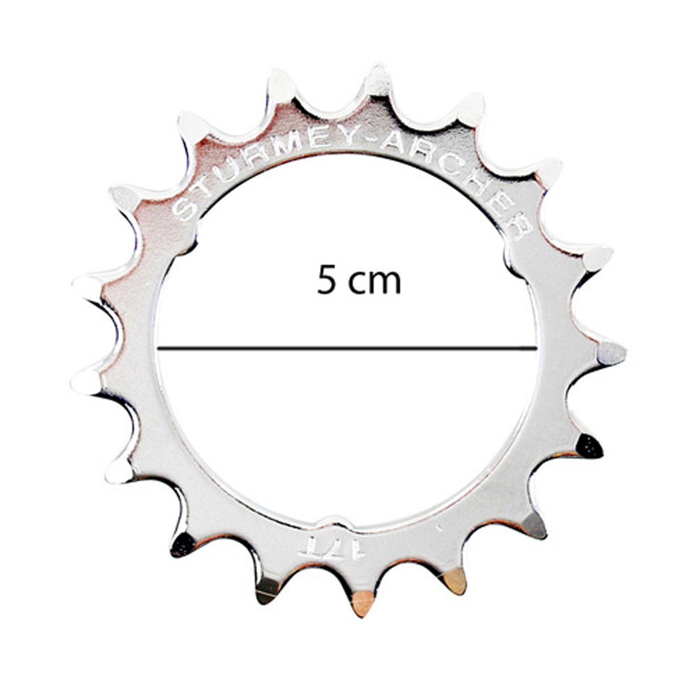 Sturmey Archer RX Hub Sprocket 17T Chrome