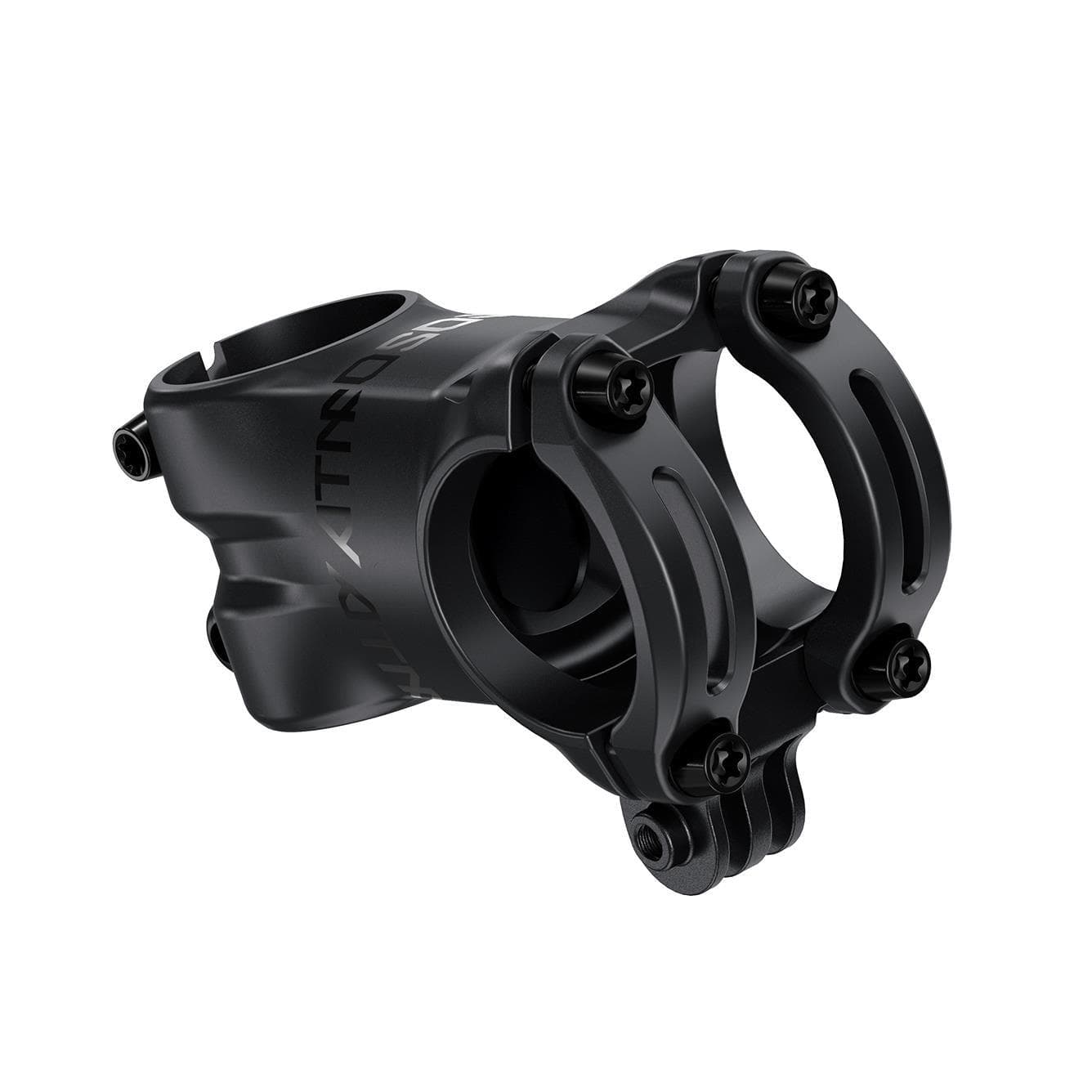 Truvativ Atmos Stem 7K 31.8Mm Clamp 6Mm Rise 1-1/8 Steerer Bead A1: Blast Black With Black Logos