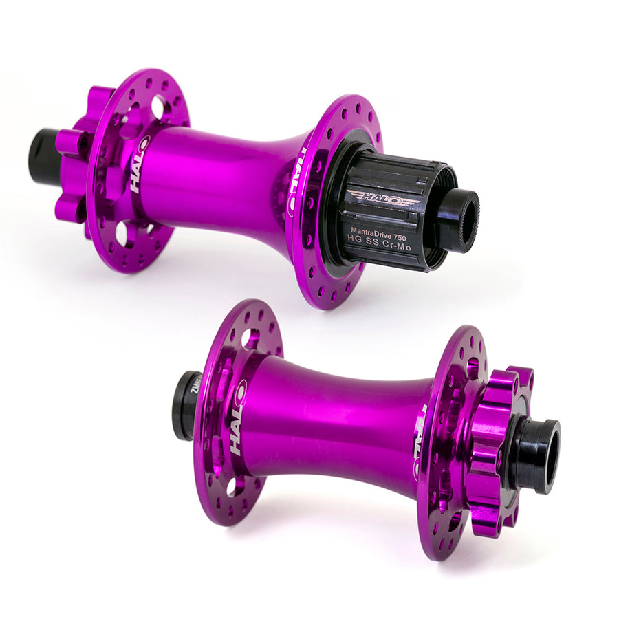 Halo MT Mantradrive 750 Boost SS Limited Edition Purple Hub Set  Purple 32H