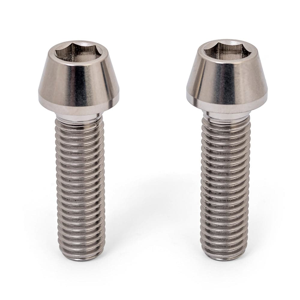 Halo DJD and MT Supadrive SS Titanium Bolts Natural M10x1.5x35mm